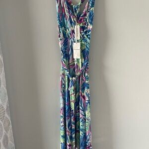 Tommy Bahama Multicolor Tropical Maxi Dress